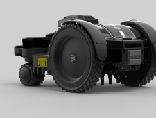 Robotická sekačka NEXTTECH Ai LX4 RTK 4WD bez baterie