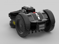 Robotická sekačka NEXTTECH Ai LX4 RTK 4WD bez baterie